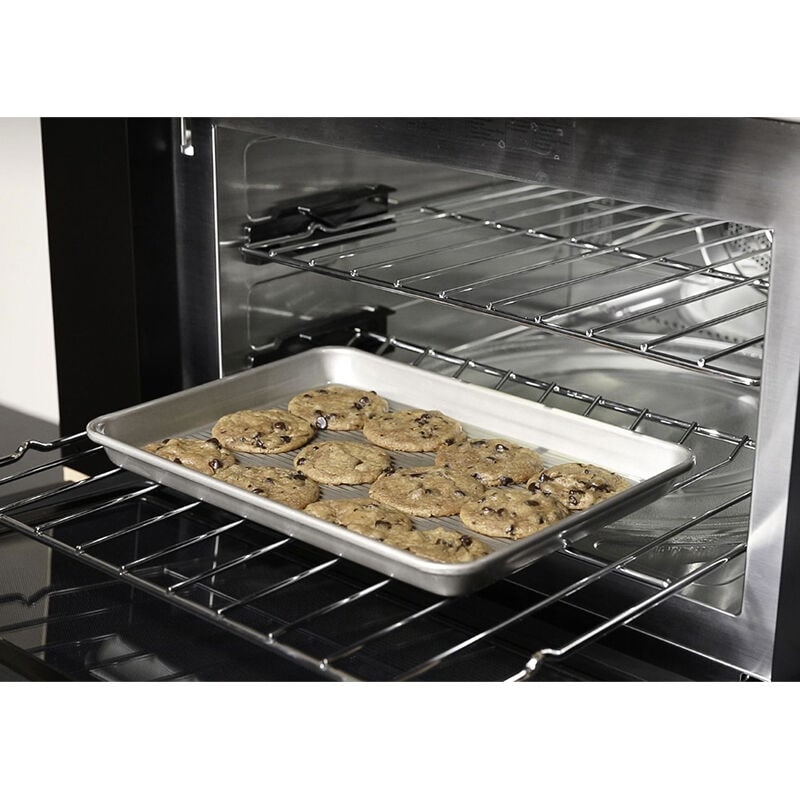 Viking 5 Series 30 in. 1.6 cu. ft. Speed Electric Single Wall Oven with Standard Convection & Sensor Cooking - Stainless Steel, , hires