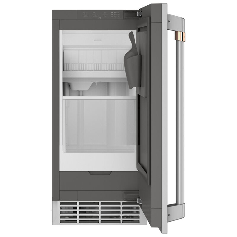 Cafe Undercounter Ice Maker Panel & Handle Kit - Brushed Stainless Steel, , hires