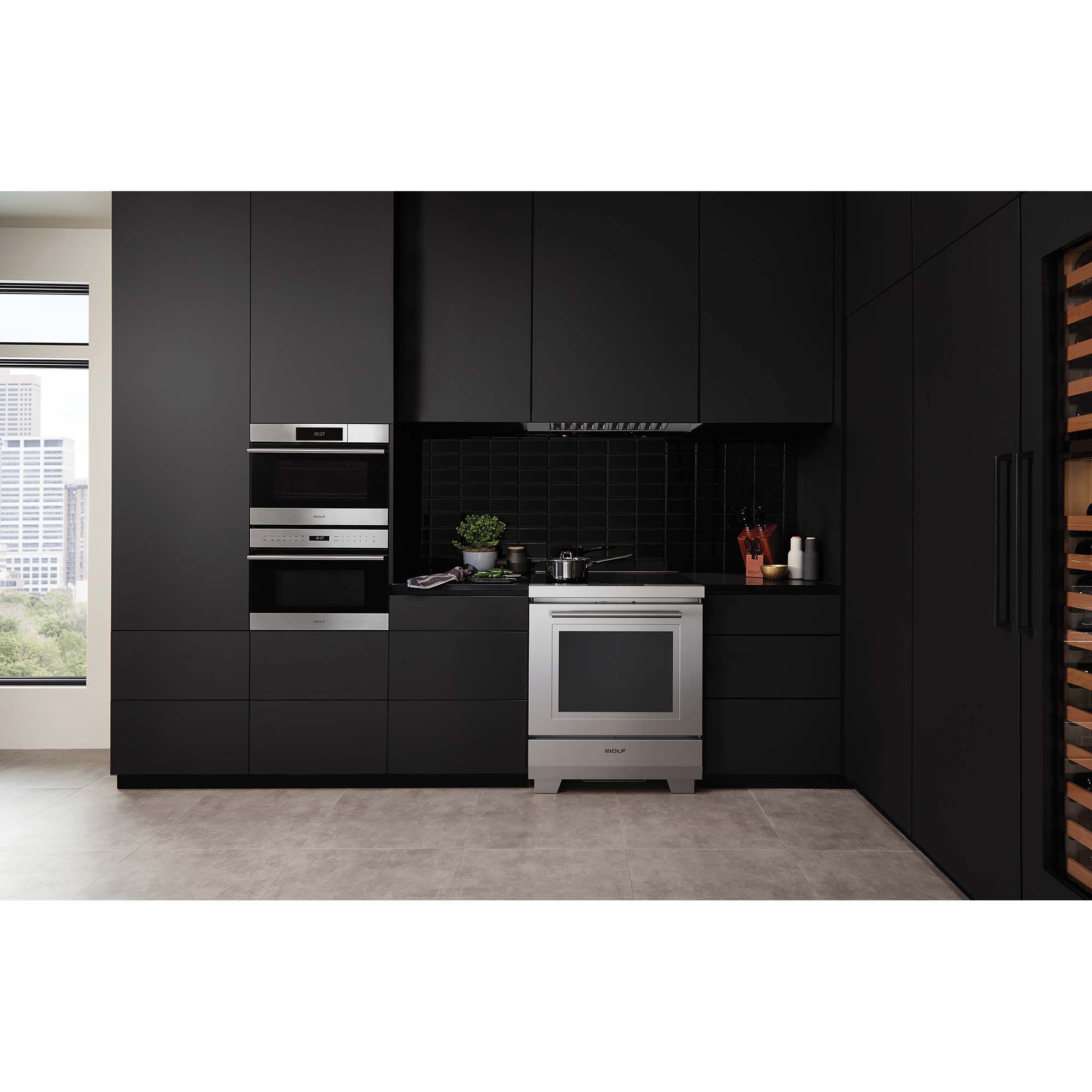 Wolf 34 in. Ducted Standard Style Range Hood with 2 LED Lights