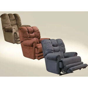 Catnapper Malone 4257 Power Lay Flat Recliner with Extended Ottoman - Merlot, , hires