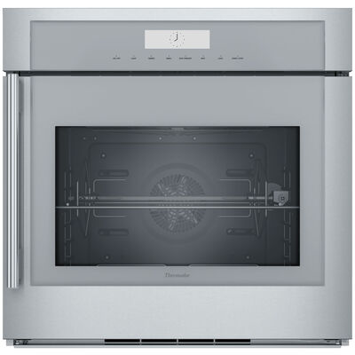 Thermador Masterpiece Series 30 in. 4.5 cu. ft. Smart Electric Single Wall Oven with True European Convection - Stainless Steel | MED301RWS