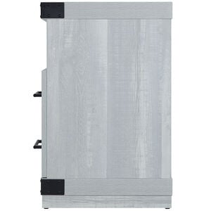 Manhattan Comfort Richmond 60" TV Stand with 2 Drawers & 4 Shelves - Gray, , hires