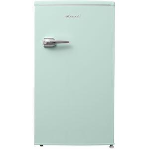Avanti 18 in. 3.1 cu. ft. Mini Fridge with Freezer Compartment - Seafoam Green, Seafoam Green, hires