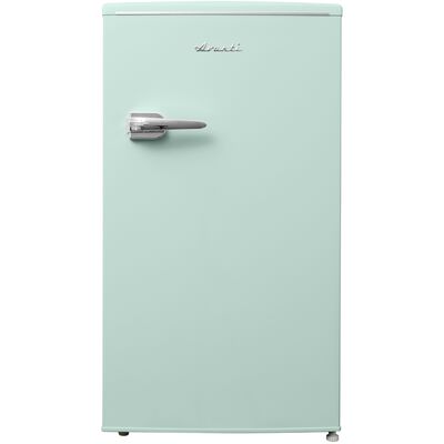 Avanti 18 in. 3.1 cu. ft. Mini Fridge with Freezer Compartment - Seafoam Green | RMRS31X7G-IS