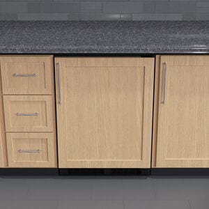 Marvel 24 in. Built-In 5.0 cu. ft. Beverage Center with Pull-Out Shelves & Digital Control - Custom Panel Ready, , hires