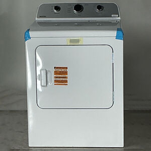 Maytag 29 in. 7.0 cu. ft. Electric Dryer with 7 Dryer Programs, 3 Dry Options & Wrinkle Care - White (Open Box Excellent Condition), , hires