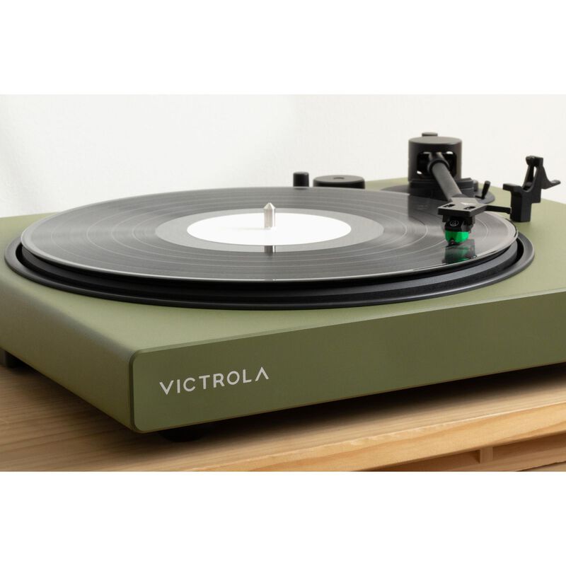 Victrola Wave Bluetooth Turntable with Auracast - Green, , hires
