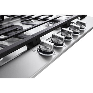 LG 30 in. 5-Burner Natural Gas Cooktop with Simmer Burner & Power Burner - Stainless Steel, Stainless Steel, hires
