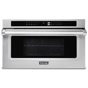 Viking 5 Series 30 Inch Built-In Convection Speed Oven with 1.6 Cu. ft. Capacity, Self Clean and Microwave Cooking Power - Stainless Steel, , hires