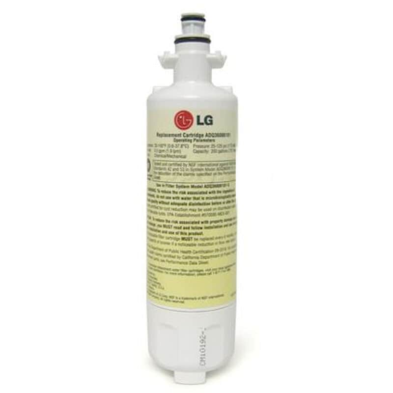 LG 6 Month / 200 Gallon Capacity Replacement Refrigerator Water Filter, , hires