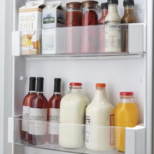 Cafe 48 in. 29.5 cu. ft. Built-In Smart Counter Depth Side by Side Refrigerator with Ice Maker - Stainless Steel, , hires