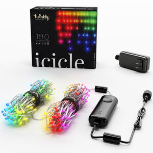 Twinkly - Smart Icicle Lights LED 190 RGB Generation II