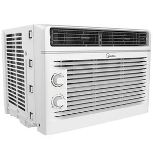 Midea 5,000 BTU 115V Window Air Conditioner with 2 Fan Speeds & Sleep Mode - White, , hires