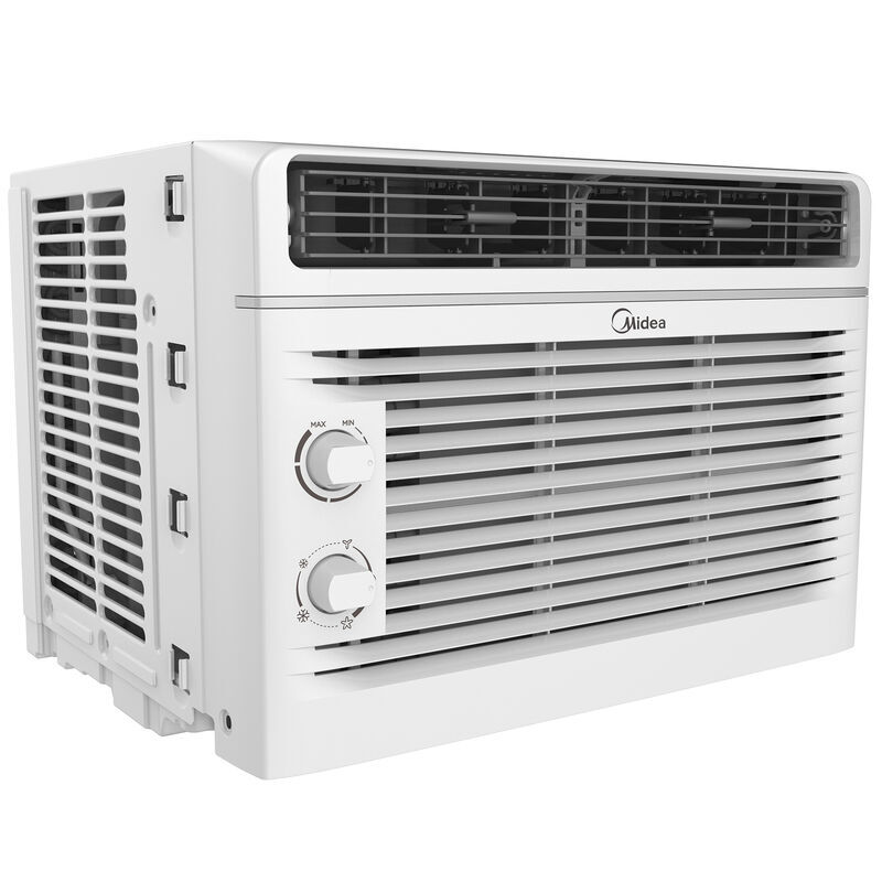Midea 5,000 BTU 115V Window Air Conditioner with 2 Fan Speeds & Sleep Mode - White, , hires