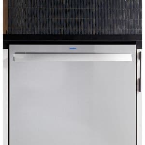 GE Profile 24 in. Top Control Flush-Mount Smart Dishwasher with 44 dBa Sound Level, 3rd-Rack & Dry Boost - Fingerprint Resistant Stainless, , hires