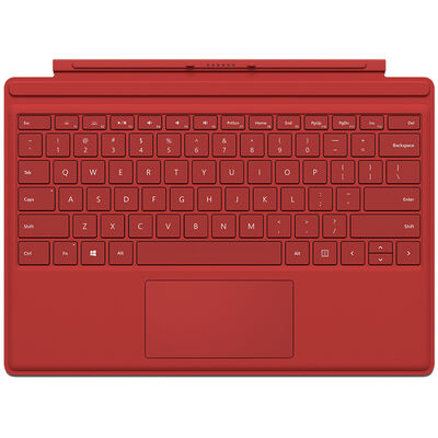 Microsoft Surface Pro 4 Type Cover - Red | QC700005