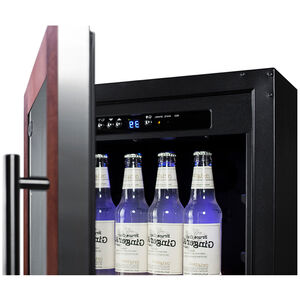 Summit 18 in. 2.7 cu. ft. Beverage Center with Adjustable Shelves & Digital Control - Custom Panel Ready, , hires
