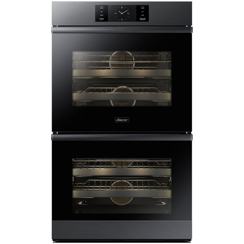 Dacor Contemporary 30 in. 9.6 cu. ft. Smart Top Control SteamElectric Double Wall Oven with Dual Convection - Graphite Stainless, , hires