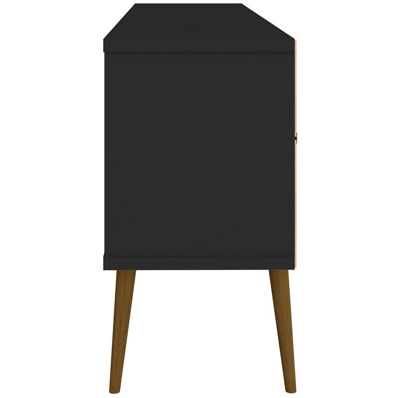 Manhattan Comfort Bradley 63" TV Stand Black P.C. Richard & Son