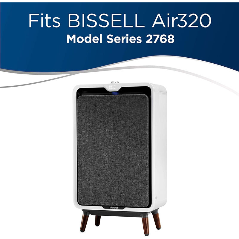 Hepa Filter Set Compatible With BISSELL Air220 & Air320 Air Purifiers (Fette Filter)