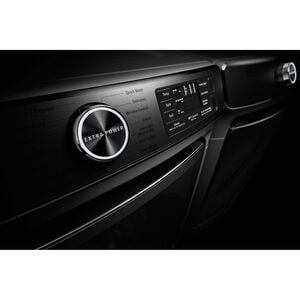 Maytag 27 in. 5.0 cu. ft. Smart Stackable Front Load Washer with Extra Power, 24-Hr Fresh Hold Option, Sanitize & Steam Wash Cycle - White, White, hires