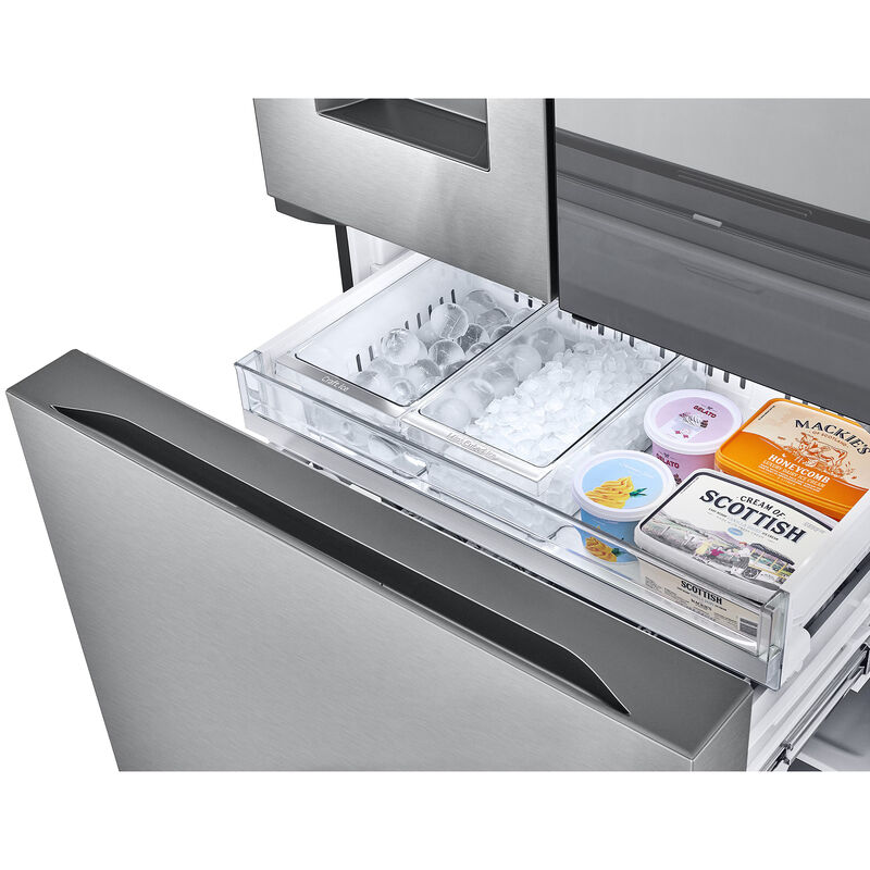 LG 36 in. 25.5 cu. ft. Smart Counter Depth French Door Refrigerator with Ice & Water Dispenser - PrintProof Stainless Steel, PrintProof Stainless Steel, hires