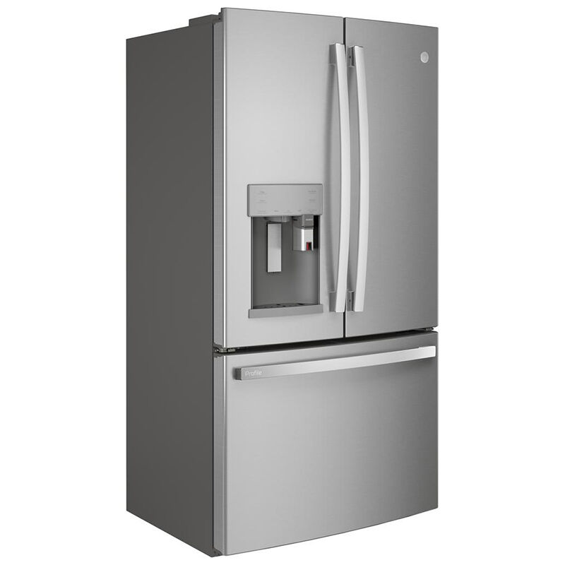 GE Profile 22.1 Cu. Ft. French Door Refrigerator - Fingerprint Resistant  Stainless Steel