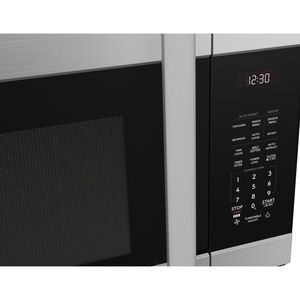 Sharp 30 in. 1.7 cu. ft. 1000W Over-the-Range Microwave with 300 CFM & Sensor Cooking - Stainless Steel, , hires