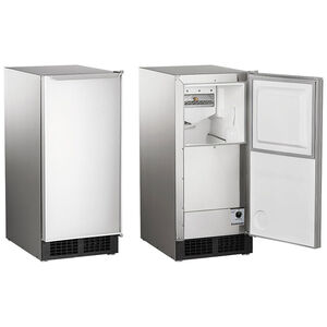 Scotsman Legacy Series 15 in. Built-In Undercounter Ice Maker with 26 lb. Ice Storage - Stainless Steel, , hires
