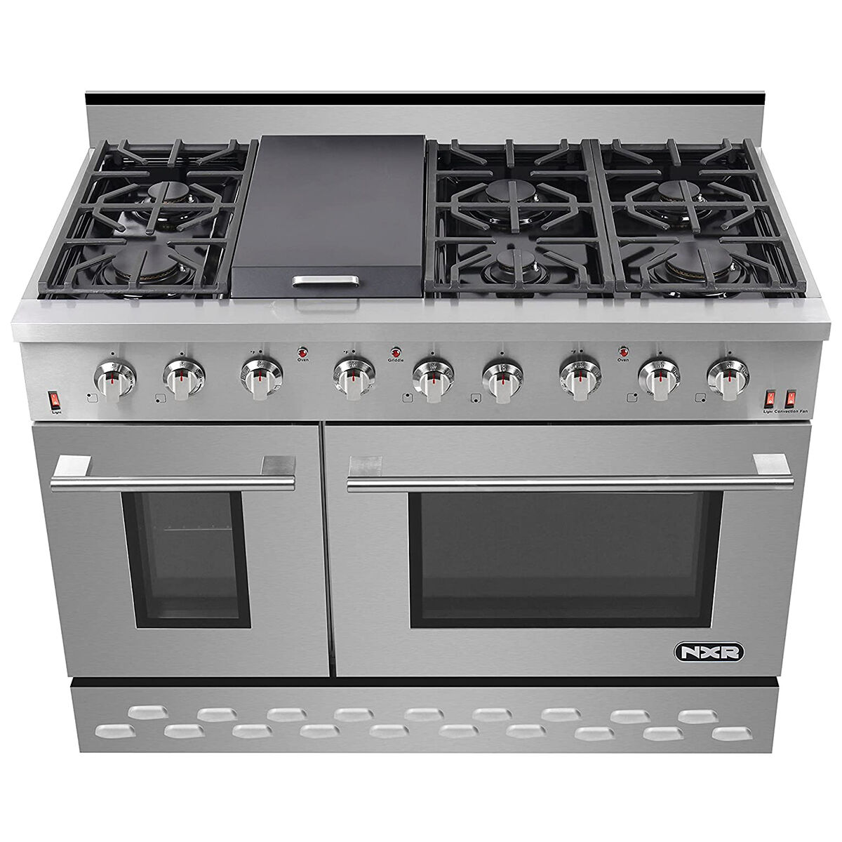 NXR 48 in. 7.2 cu. ft. Standard Convection Double Oven Liquid