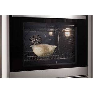 Whirlpool 24 in. 5.8 cu. ft. Electric Smart Double Wall Oven with True European Convection - Black, Black, hires
