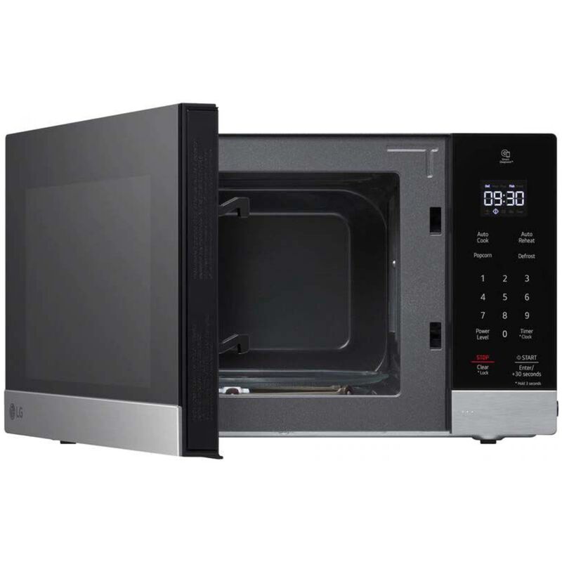 LG 18 in. 0.9 cu. ft. 1000W Countertop Microwave with Sensor Cooking - Stainless Steel, , hires