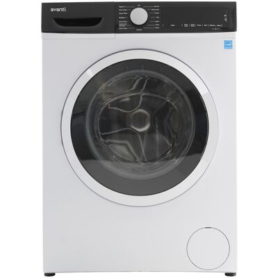 Avanti 24 in. 2.2 cu. ft. Stackable Front Load Washer with Sanitize & Steam Cycle - White | FLW22V0W