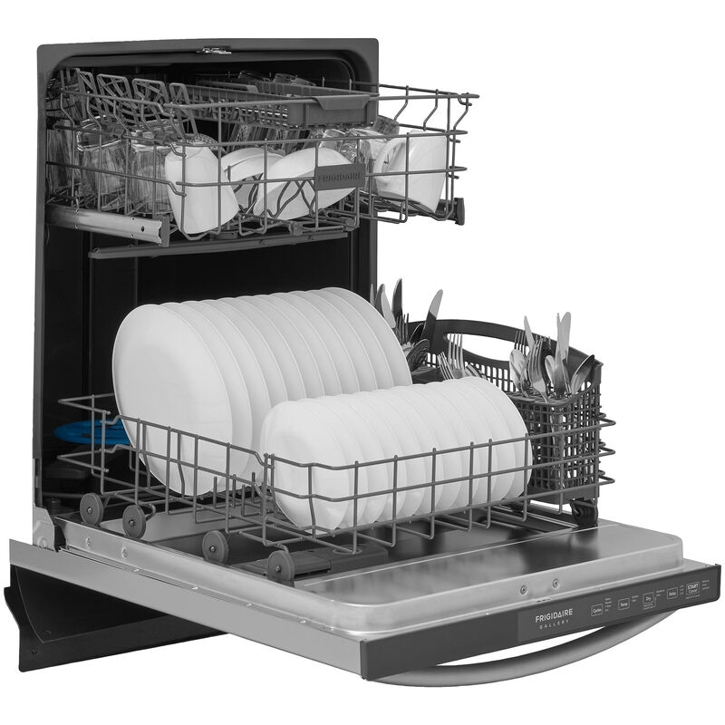 Frigidaire Gallery 24 in. Top Control Dishwasher with 51 dBA Sound Level - Stainless Steel, , hires