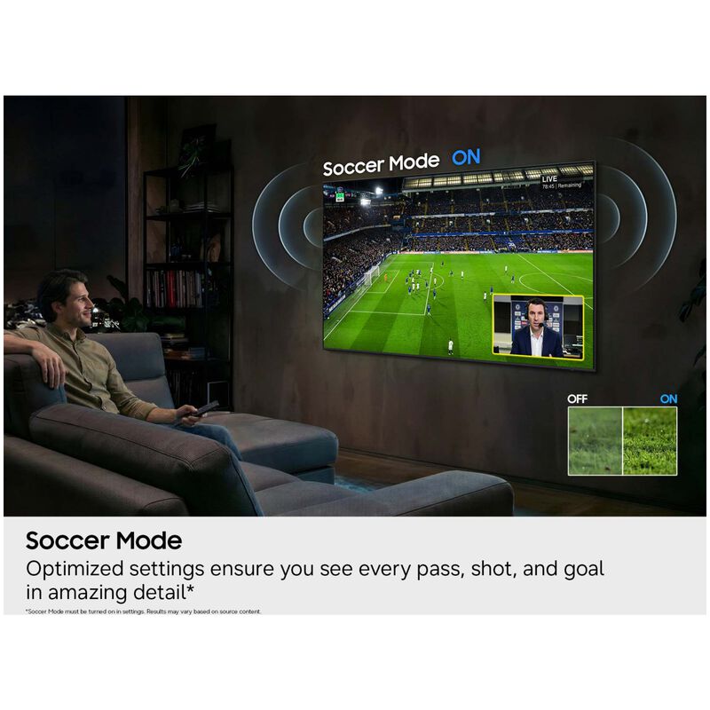 Samsung - 85" Class M70H Mini LED 4K UHD Smart Tizen TV, , hires