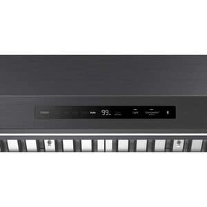 Dacor 48 in. Smart Ducted Canopy Pro Style Style Range Hood with 1200 CFM, 4 Fan Speeds & 1 LED Light - Graphite Stainless, , hires