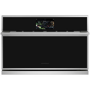 Monogram Minimalist Series 30 in. 1.7 cu. ft. Electric Smart Wall Oven with True European Convection - Stainless Steel, , hires