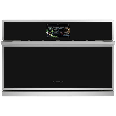 Monogram Minimalist Series 30 in. 1.7 cu. ft. Electric Smart Wall Oven with True European Convection - Stainless Steel | ZSB9131NSS