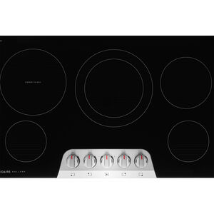 Frigidaire Gallery 36 in. 5-Burner Electric Cooktop with Simmer Burner & Power Burner - Stainless Steel, , hires