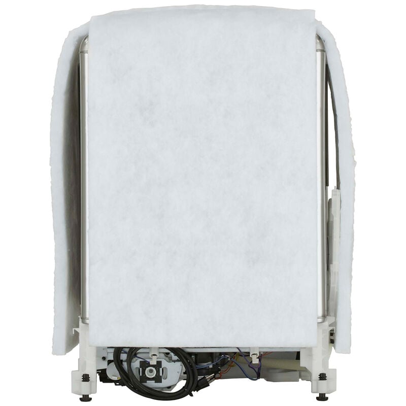 Maytag 24 in. Front Control Dishwasher with 50 dBa Sound Level & Pocket - White, White, hires