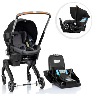 Evenflo Shyft DualRide Infant Car Seat Stroller Combo with Carryall Storage - Boone Gray, , hires