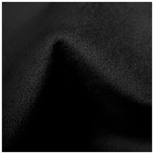 Skyline California King Nail Button Tufted Wingback Bed in Velvet - Black, Black, hires