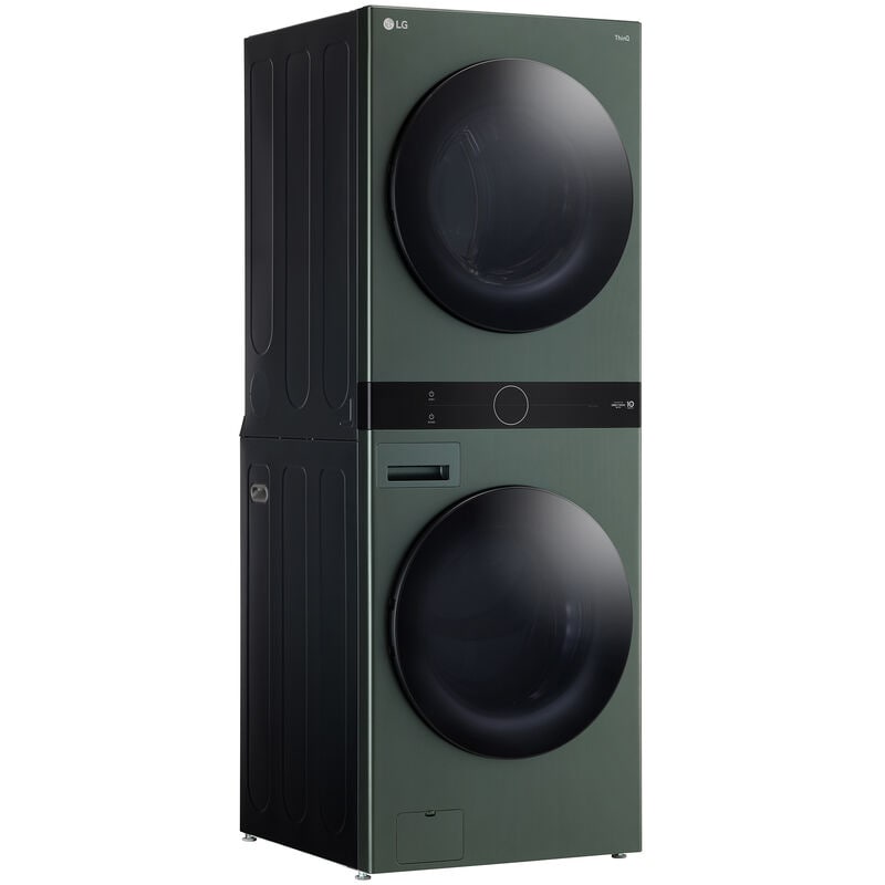 LG 27 in. WashTower with 4.5 cu. ft. Washer with 6 Wash Programs & 7.4 cu. ft. Gas Dryer with 6 Dryer Programs, Sensor Dry & Wrinkle Care - Nature Green, Nature Green, hires