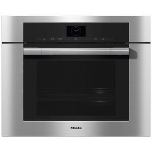 Miele ContourLine Series 30 in. 2.5 cu. ft. Electric Smart Wall Oven with Standard Convection - Clean Touch Steel, , hires