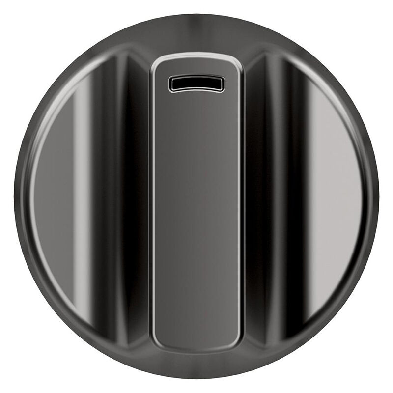 Cafe French Door Wall Oven Knob and Handle Set - Brushed Black, , hires
