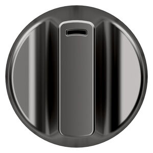 Cafe French Door Wall Oven Knob and Handle Set - Brushed Black, , hires