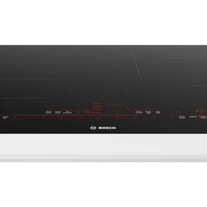 Bosch Benchmark 30 in. 4-Burner Smart Induction Cooktop with Power Burner - Black, , hires