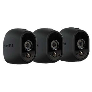 Netgear - Arlo Skins for Most Arlo Surveillance Cameras (3-Pack) - Black, , hires