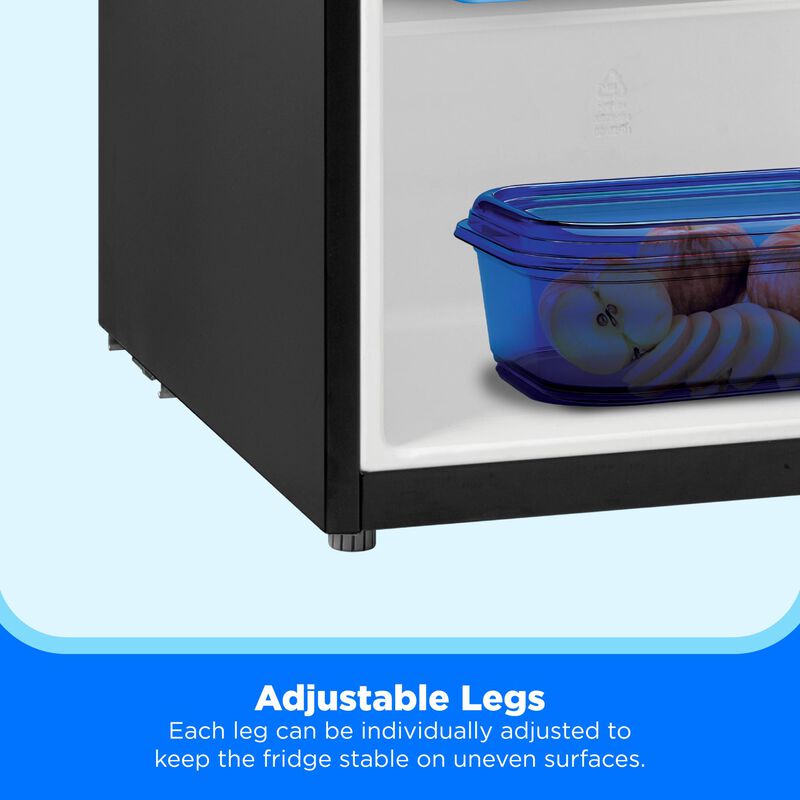 Midea 19 in. 3.3 cu. ft. Mini Fridge - Black, , hires
