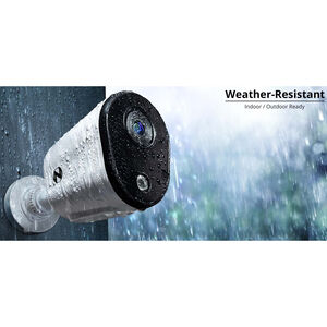 Night Owl - Add_On 2-Camera Deterence 2K Security Camera with 2-Way Audio - White, , hires